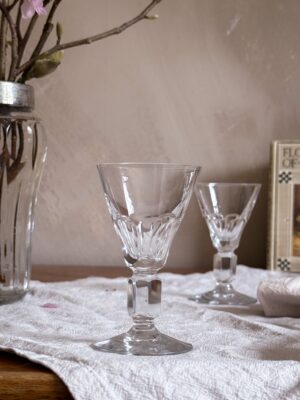 Snapglas i kristall 7 st