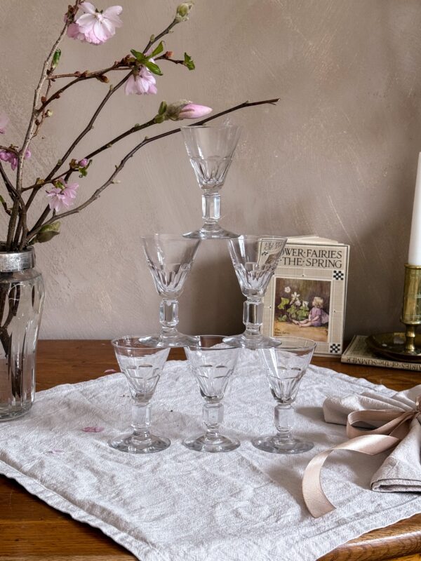 Snapglas i kristall 7 st - Bild 4