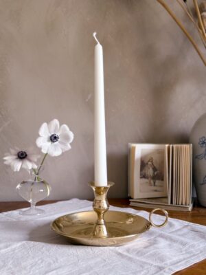 Elegant Nattljusstake i Mässing