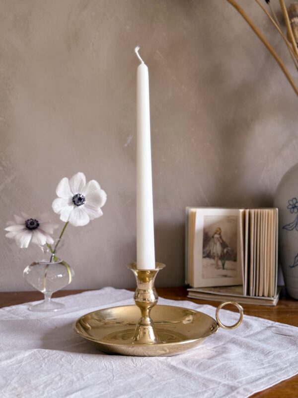 Elegant Nattljusstake i Mässing