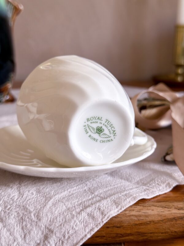 Wedgwood - Royal Tuscan kaffekopp m fat - Bild 6