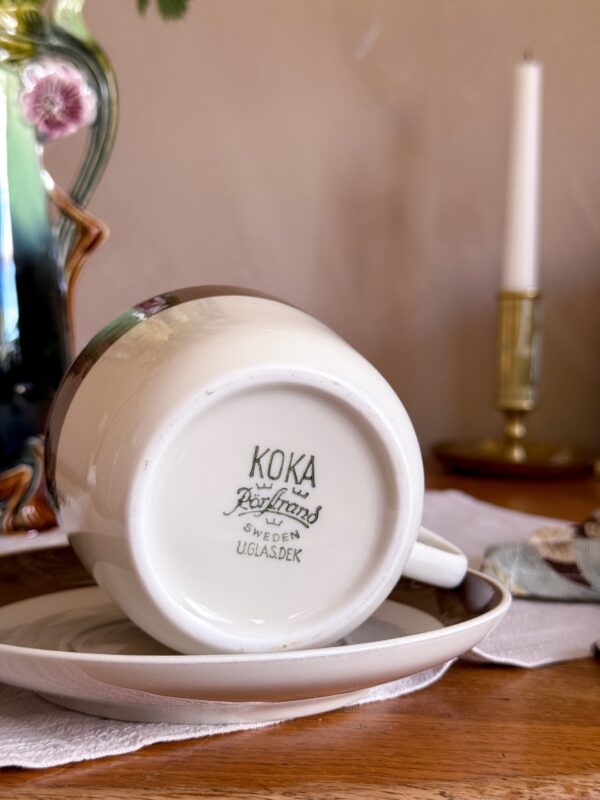 Rörstrand - Koka Brun tekopp - Bild 4