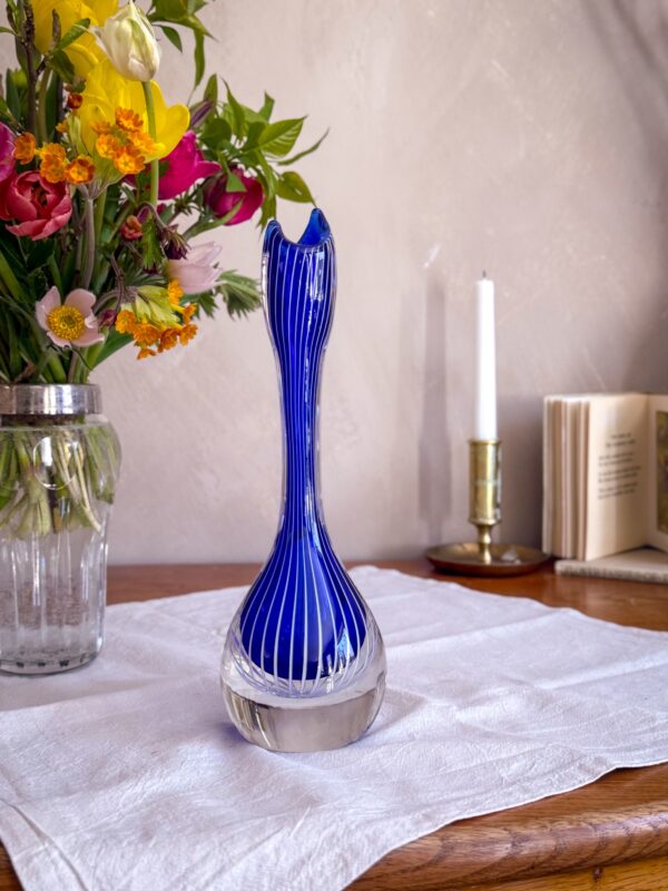 Sea glasbruk Kosta- Zebra Konstglas Vas - Bild 2