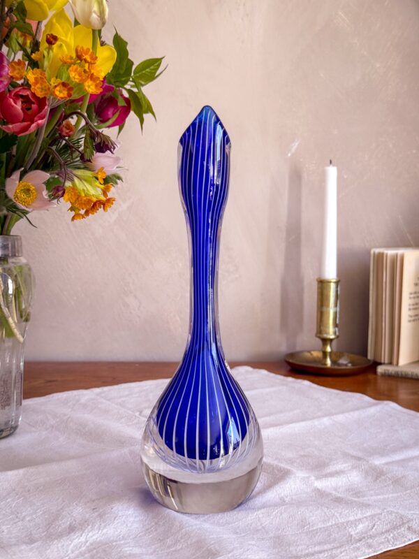 Sea glasbruk Kosta- Zebra Konstglas Vas - Bild 5